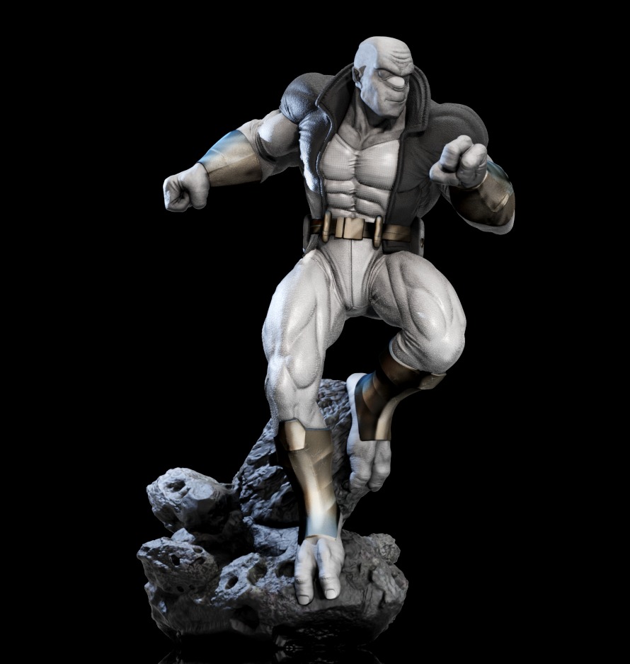 allen the alien 3D print model_11