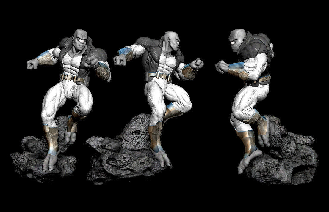 allen the alien 3D print model_8