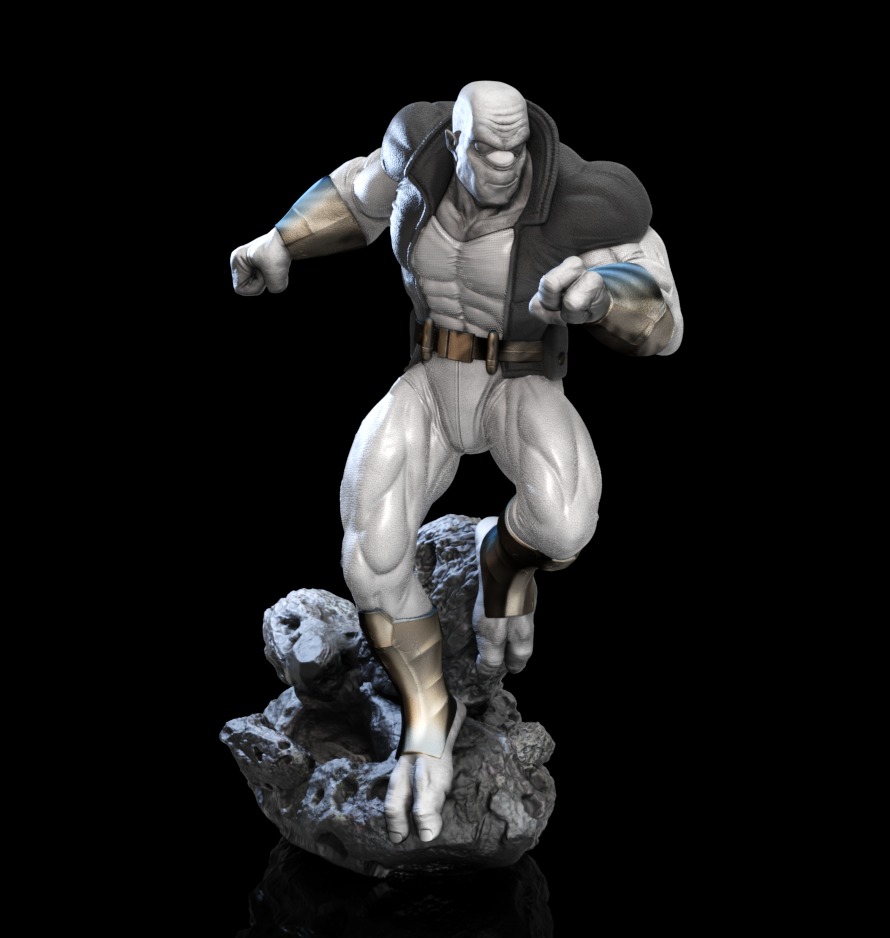 allen the alien 3D print model_10