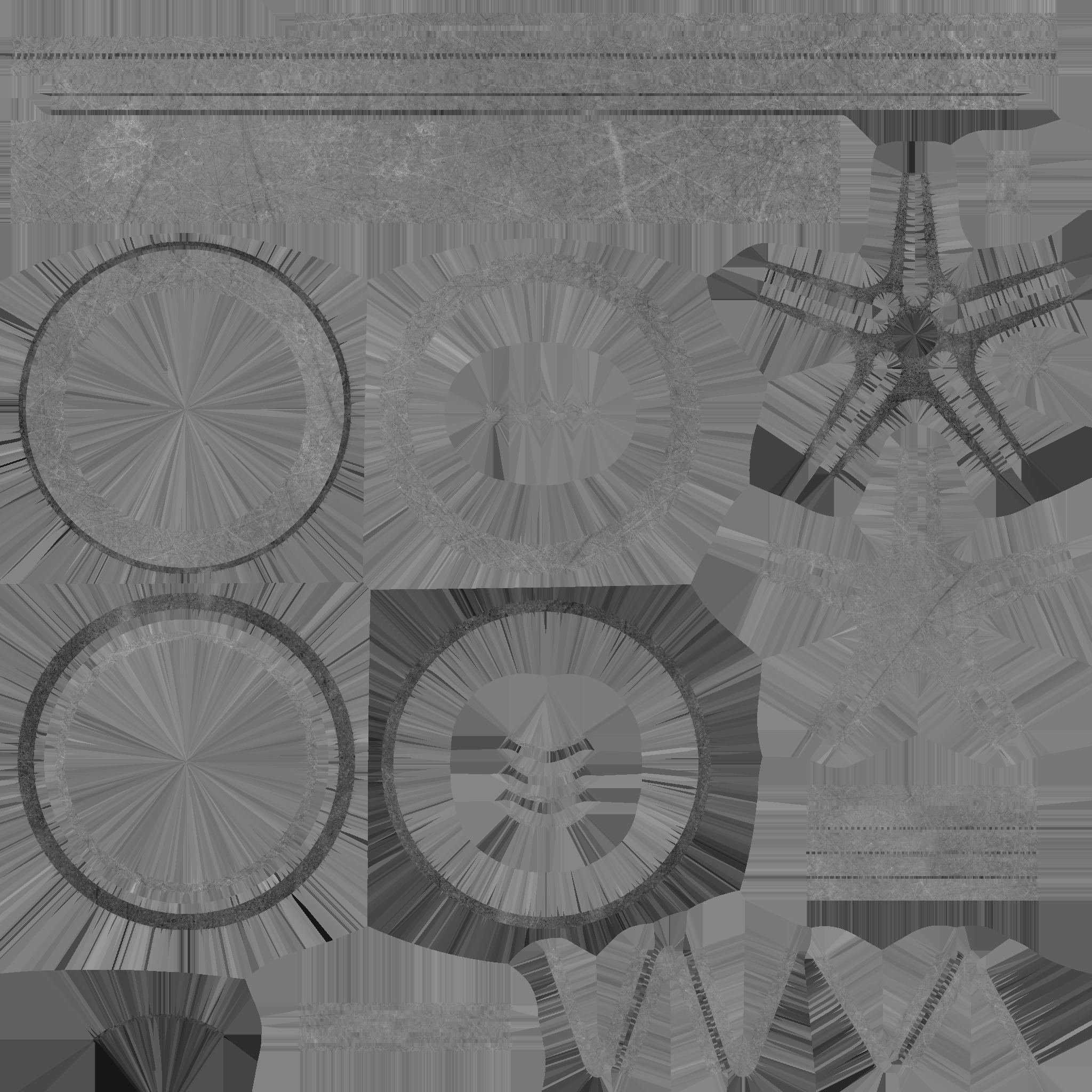 Car Wheel A  3D model_10