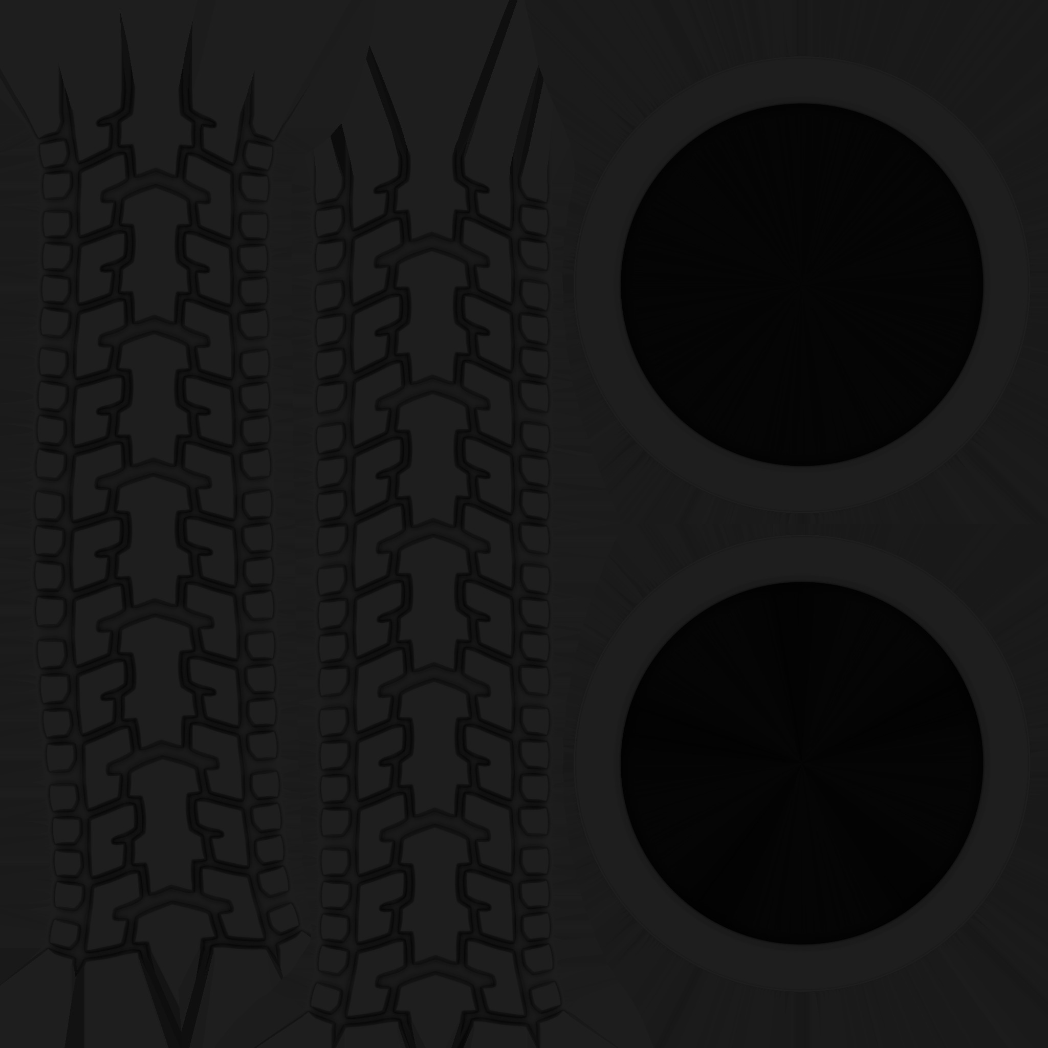 Car Wheel A  3D model_11