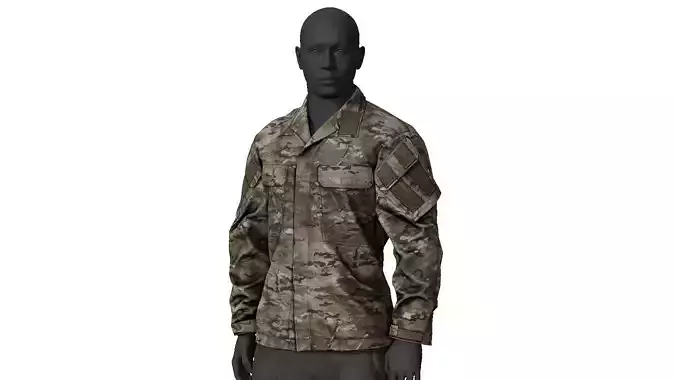 Crye Precision G3 Field Shirt Low-poly 3D model