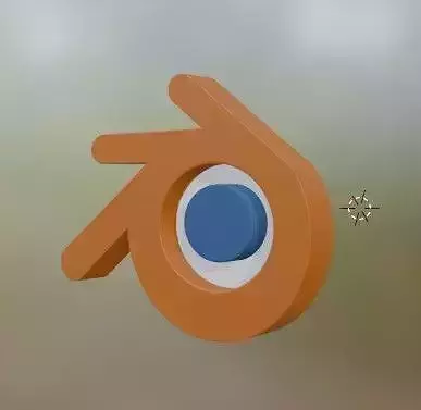 Blender 3d Logo Decor