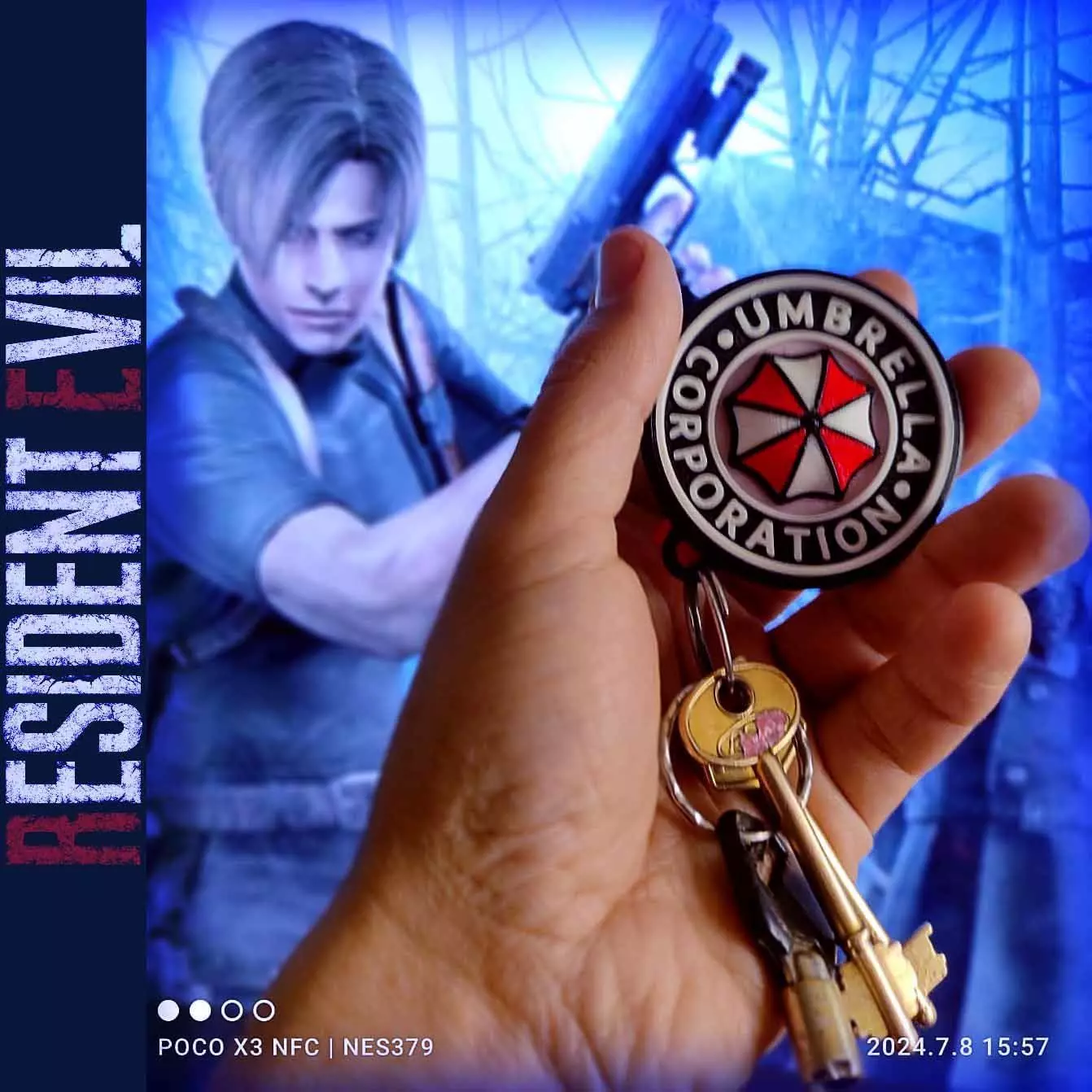 Residual Evil Umbrella Pendant 3D print model