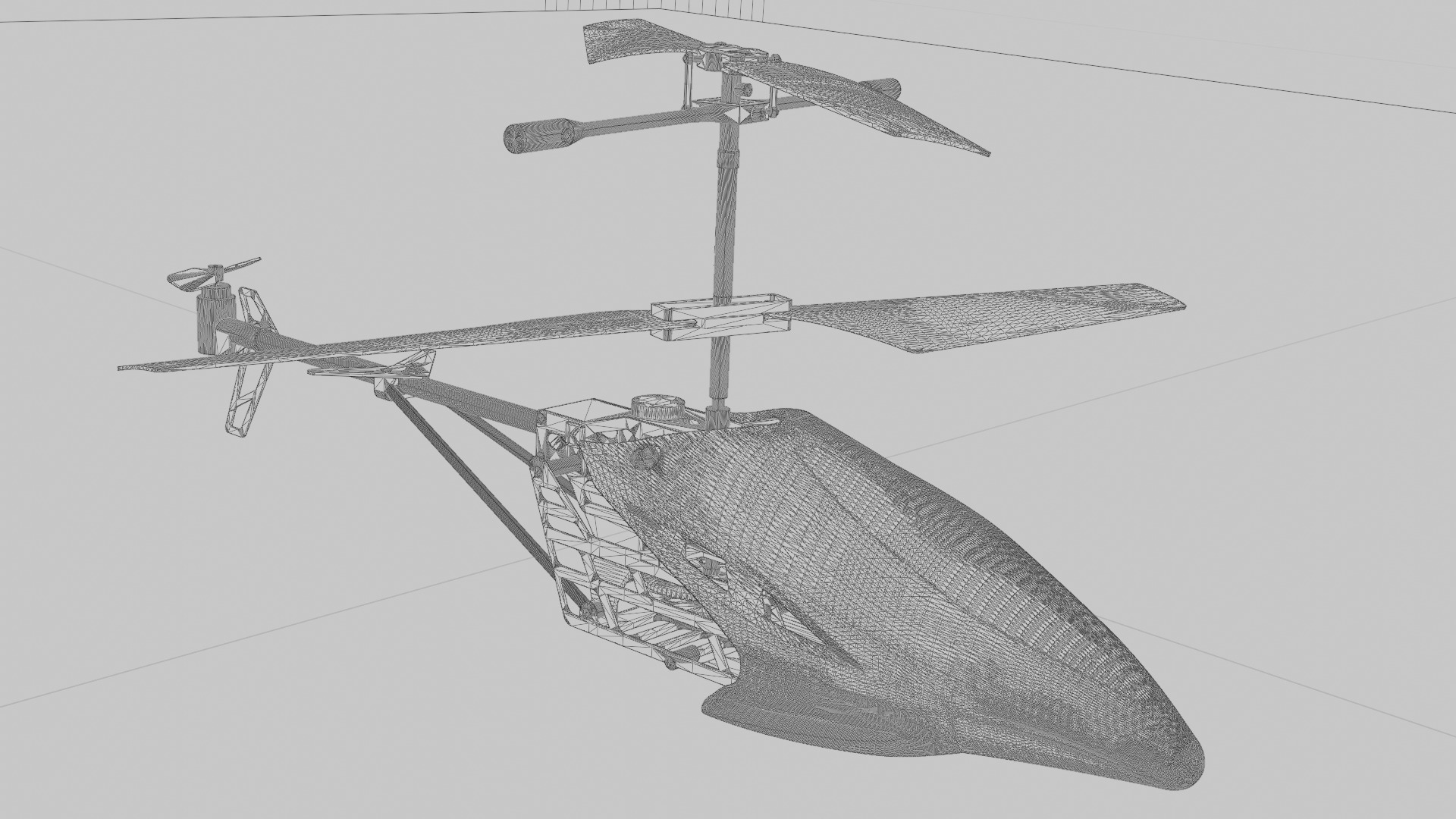 RC HELICOPTER 3D model_5