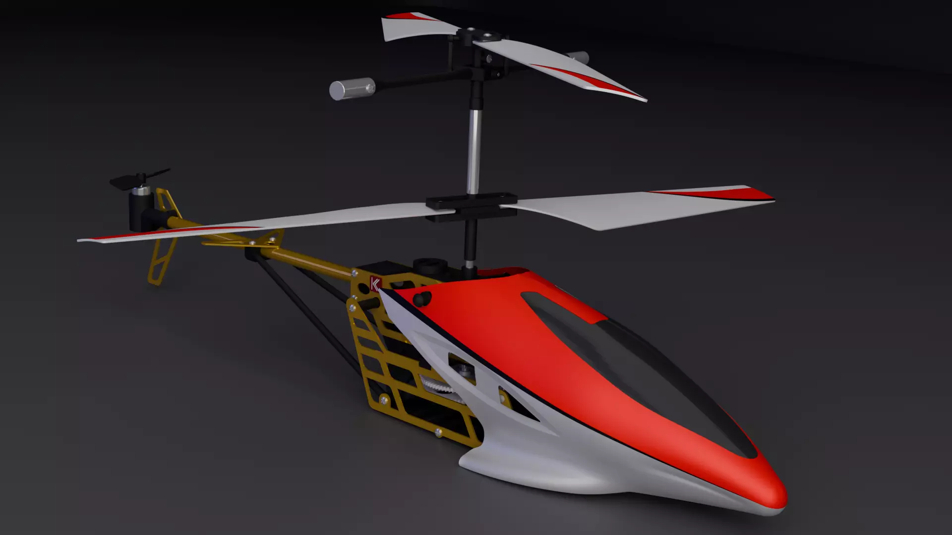 RC HELICOPTER 3D model_0
