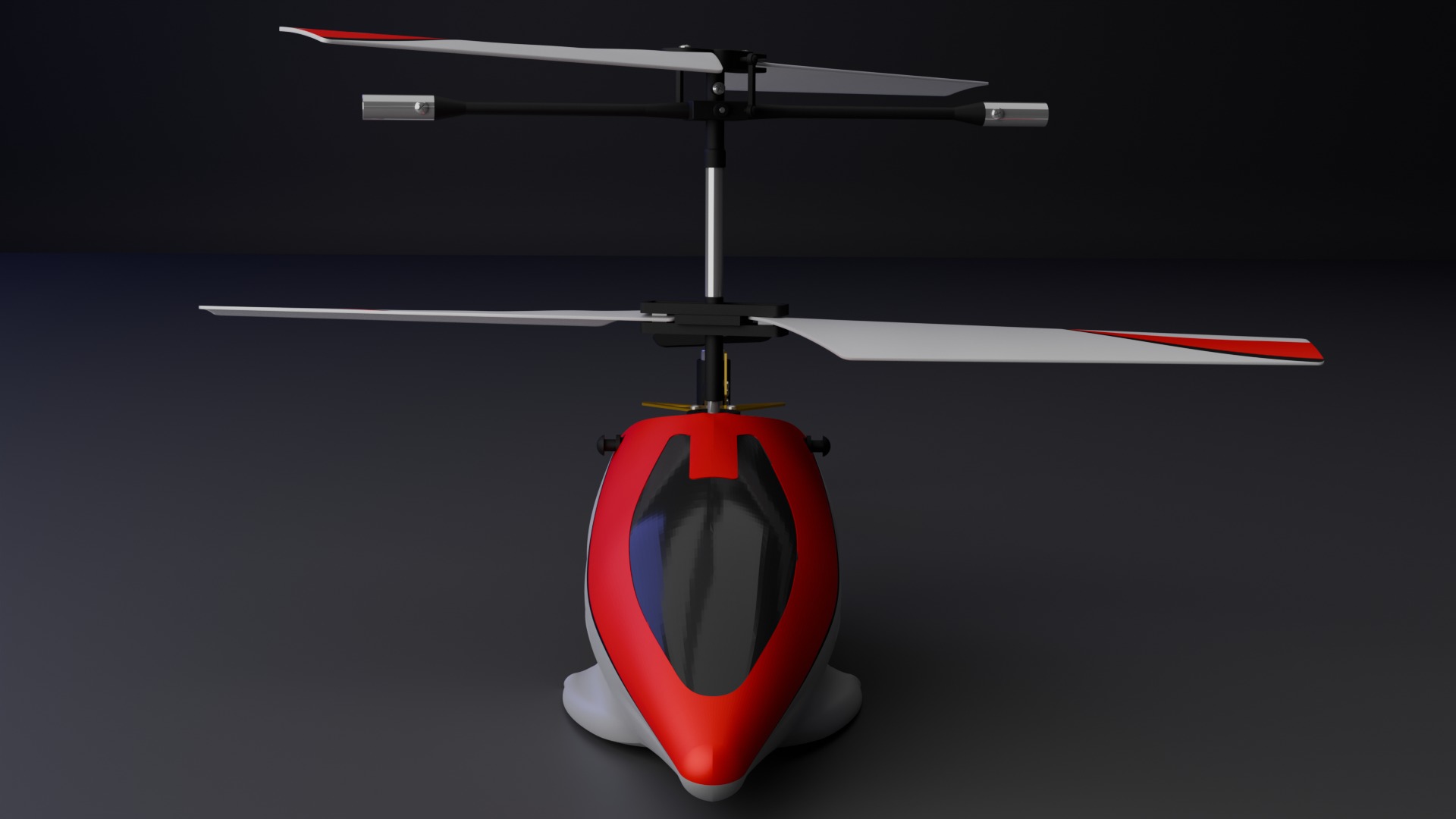 RC HELICOPTER 3D model_1