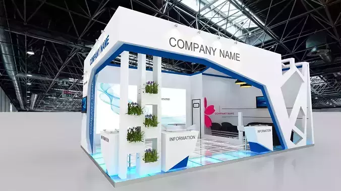 exhibition 3D model