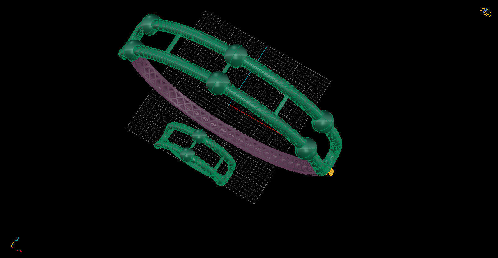 tiffany bileklik yuzuk 3D print model_5