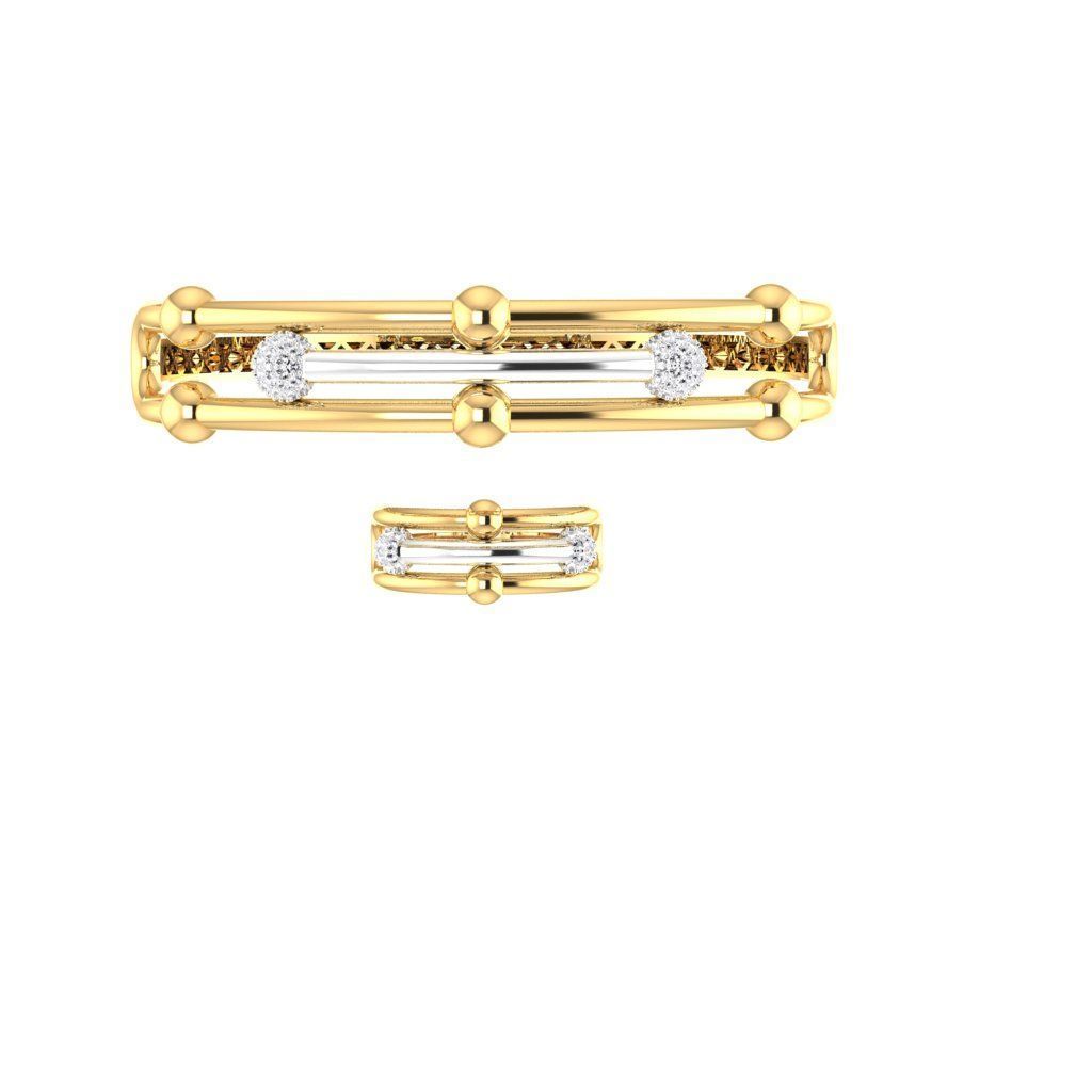 tiffany bileklik yuzuk 3D print model_1