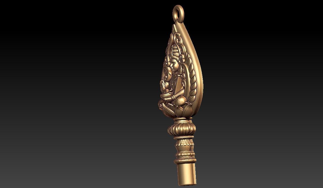 Lord Murgan Pendant 3D print model_8