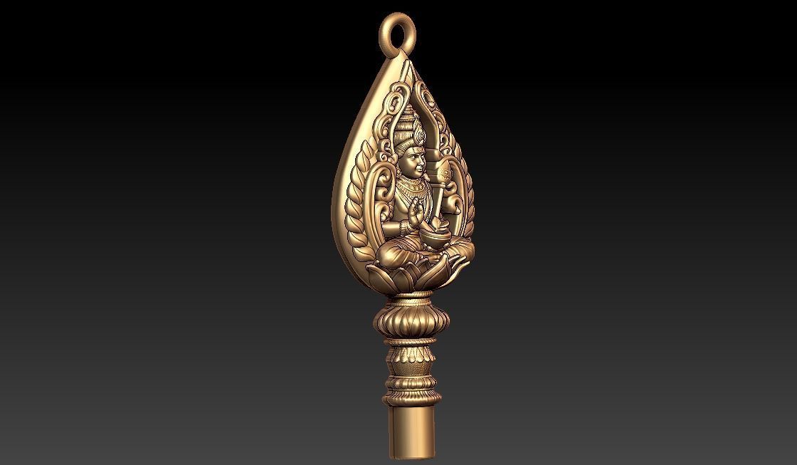 Lord Murgan Pendant 3D print model_5