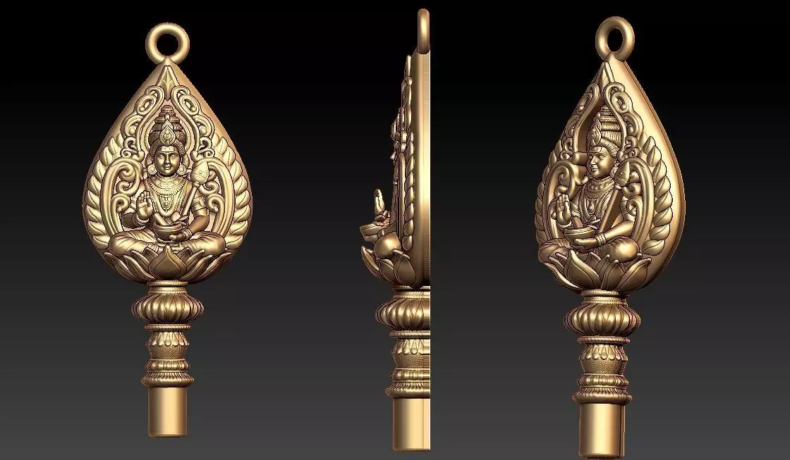 Lord Murgan Pendant 3D print model_0