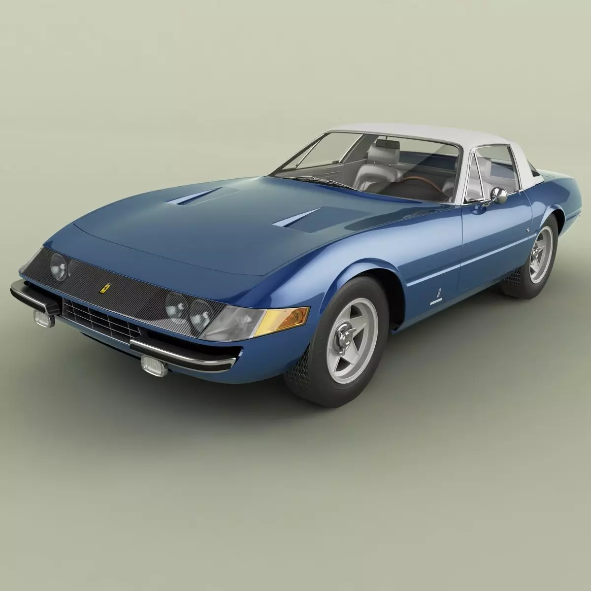 Ferrari 365 GTB-4 Daytona Speciale 3D model