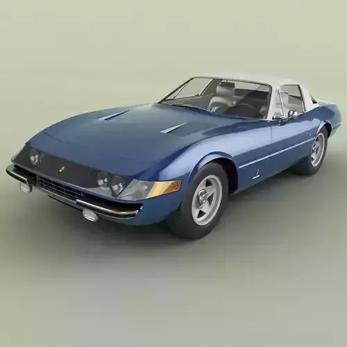 Ferrari 365 GTB-4 Daytona Speciale 3D model | CGTrader
