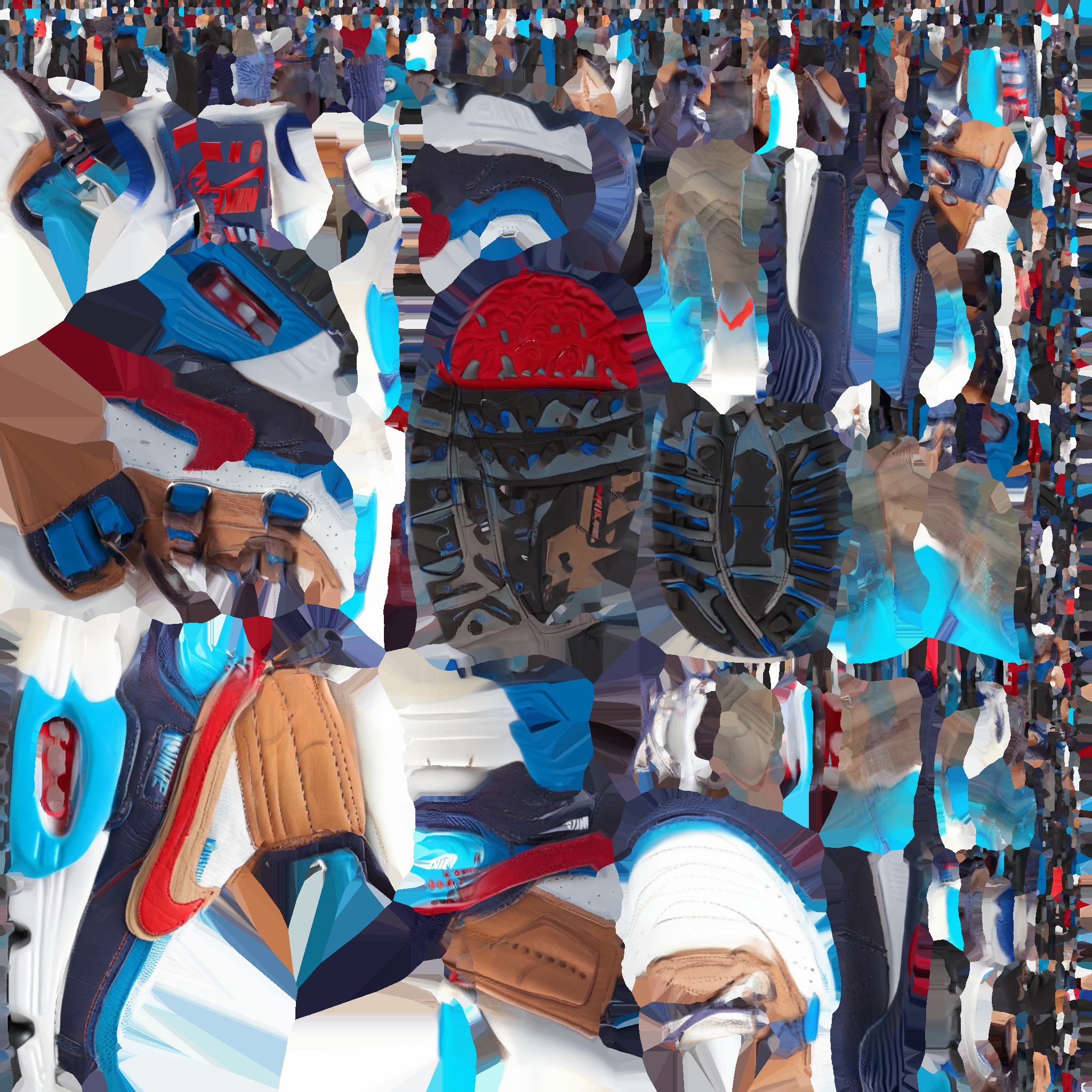 Sneaker Fusion Free low-poly 3D model_2