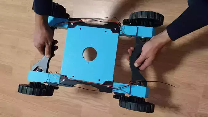 Lawnmower robot  3D print model