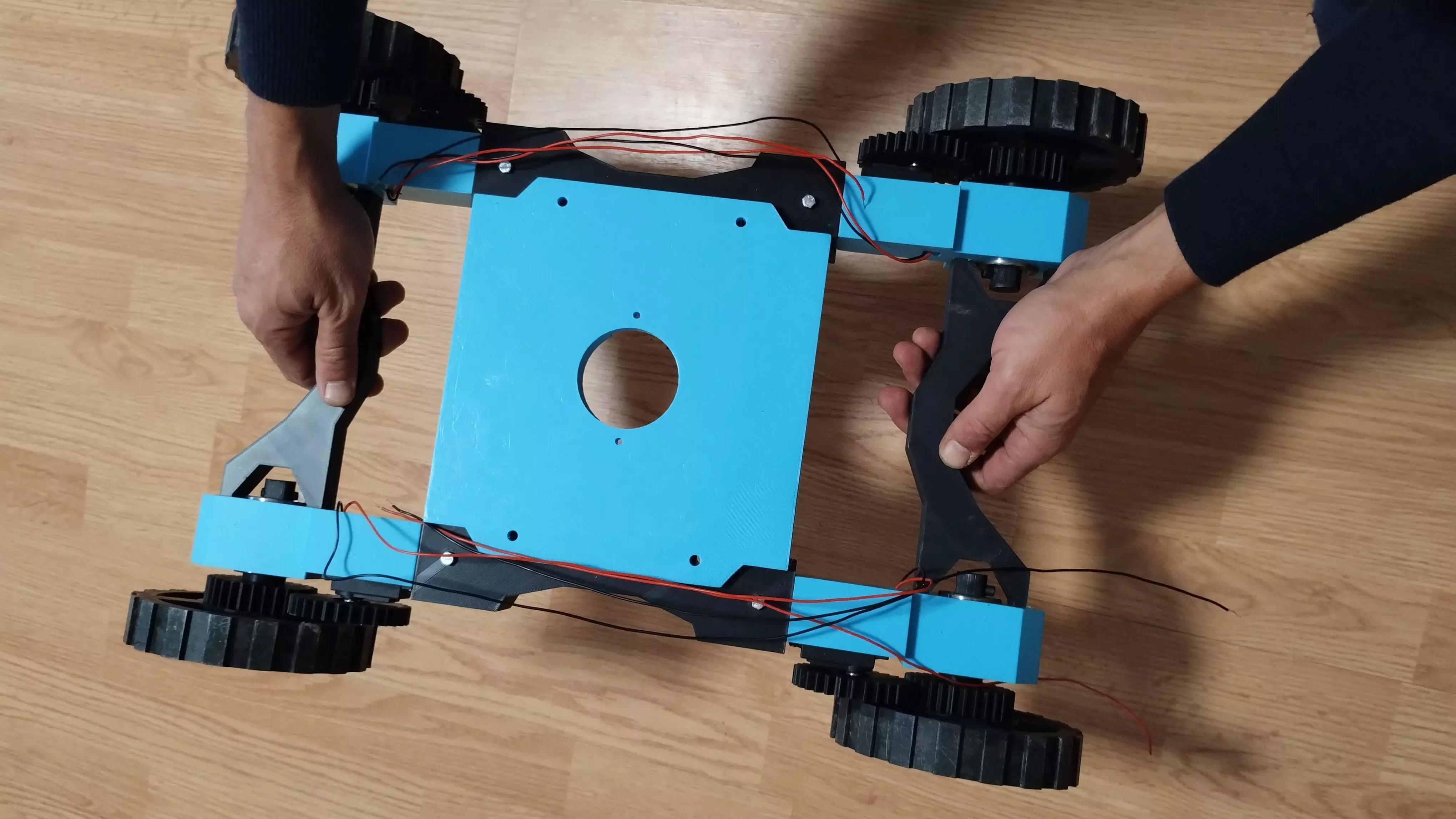 Lawnmower robot  3D print model_0