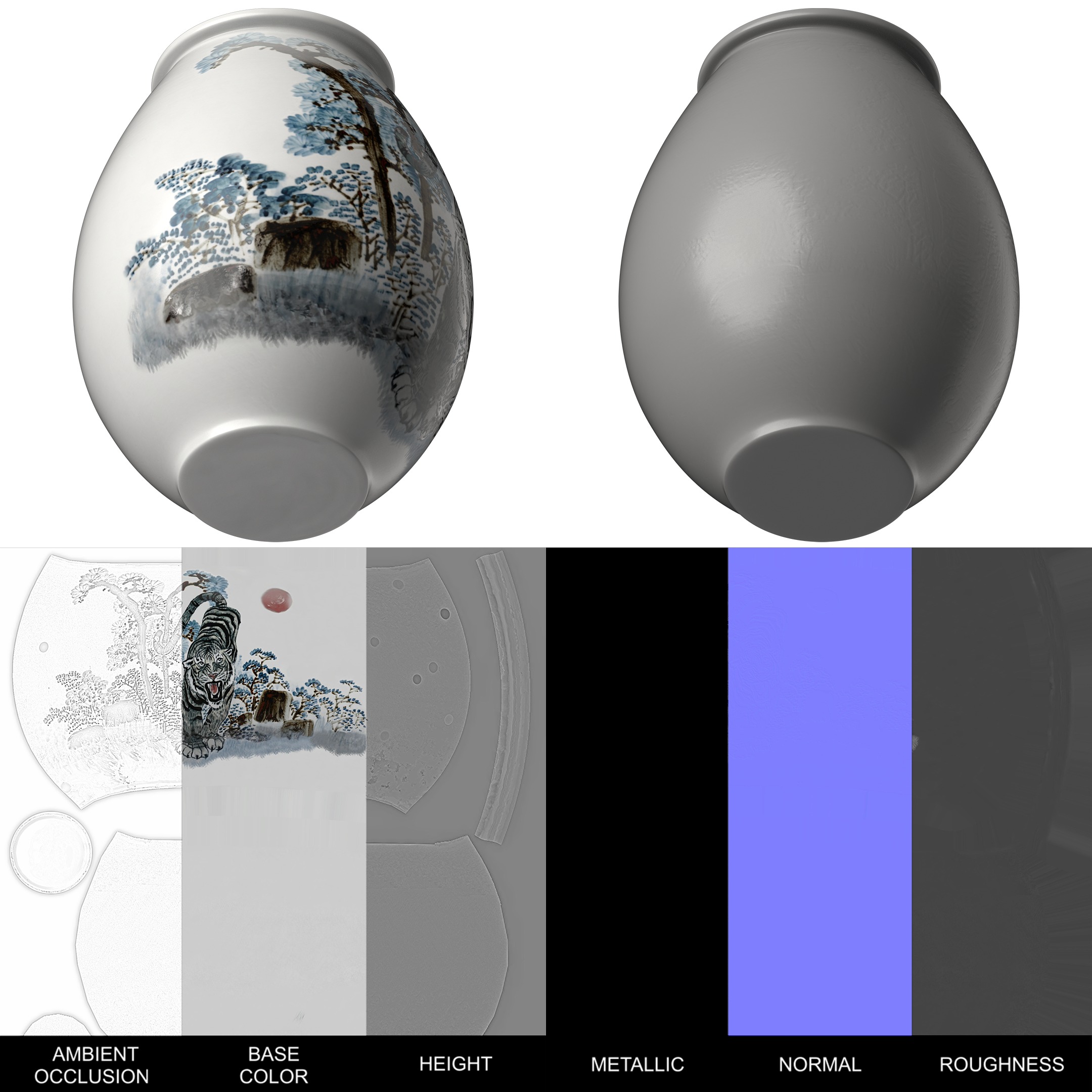 Korean Object Pack 3D model_6