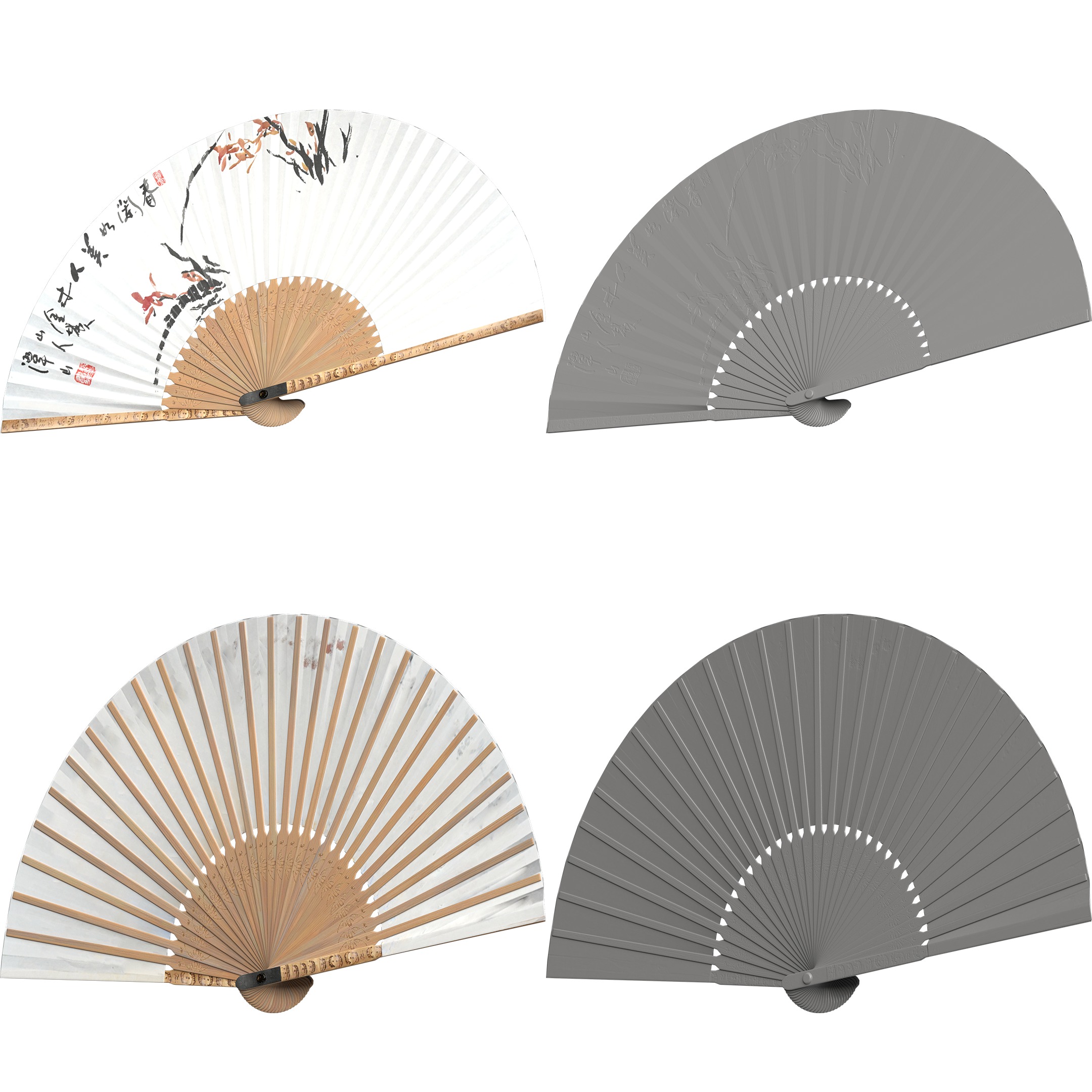 Korean Object Pack 3D model_7