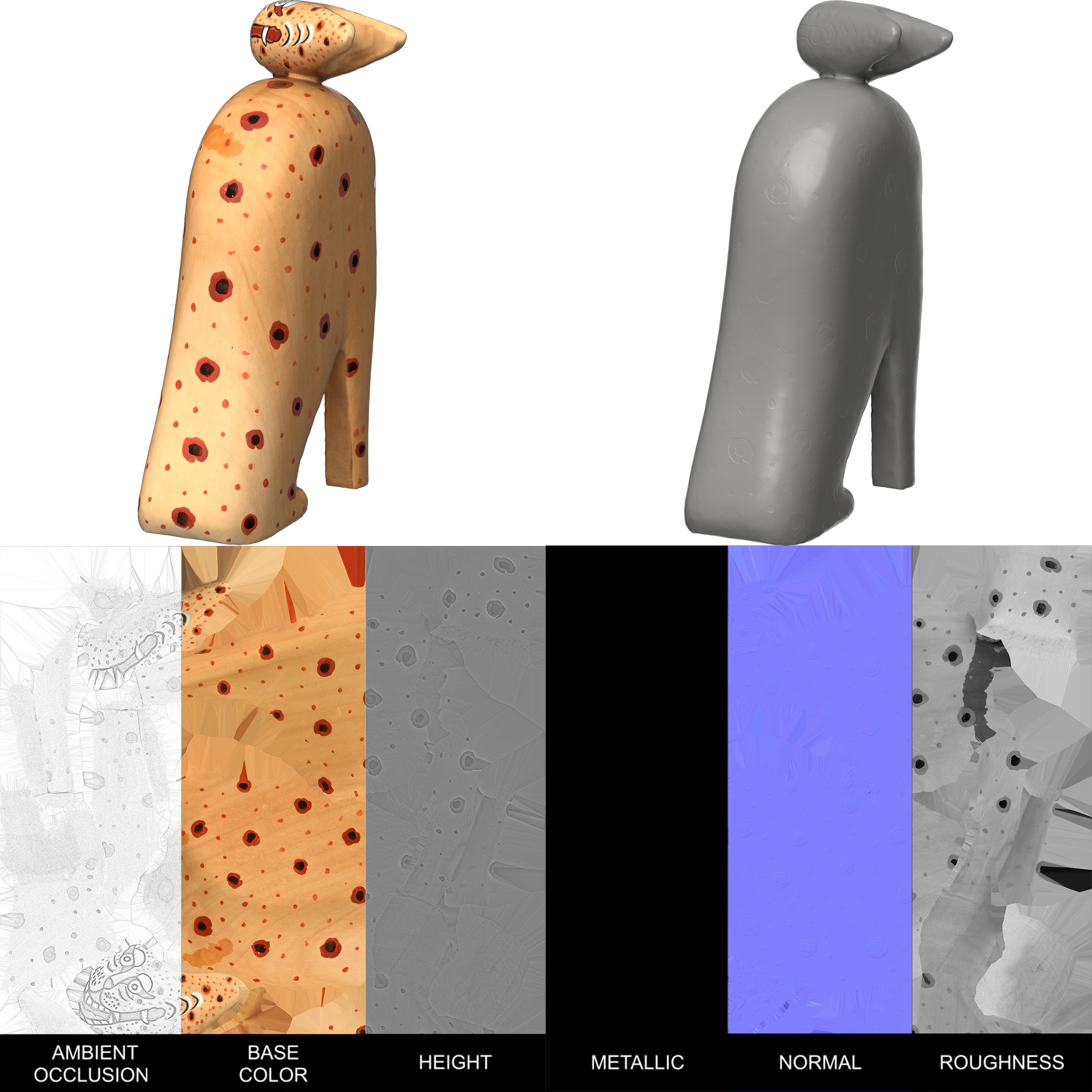 Korean Object Pack 3D model_10