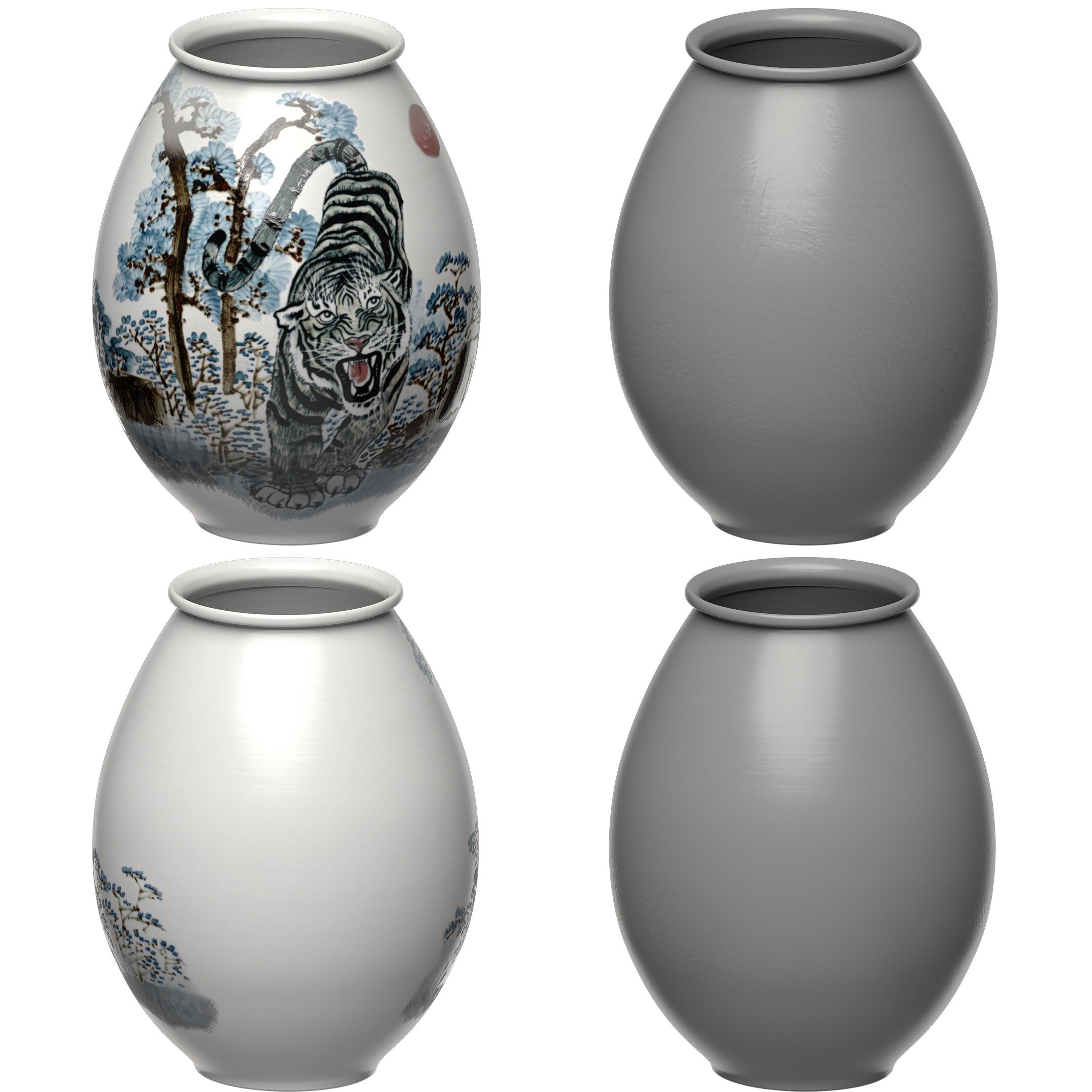 Korean Object Pack 3D model_5