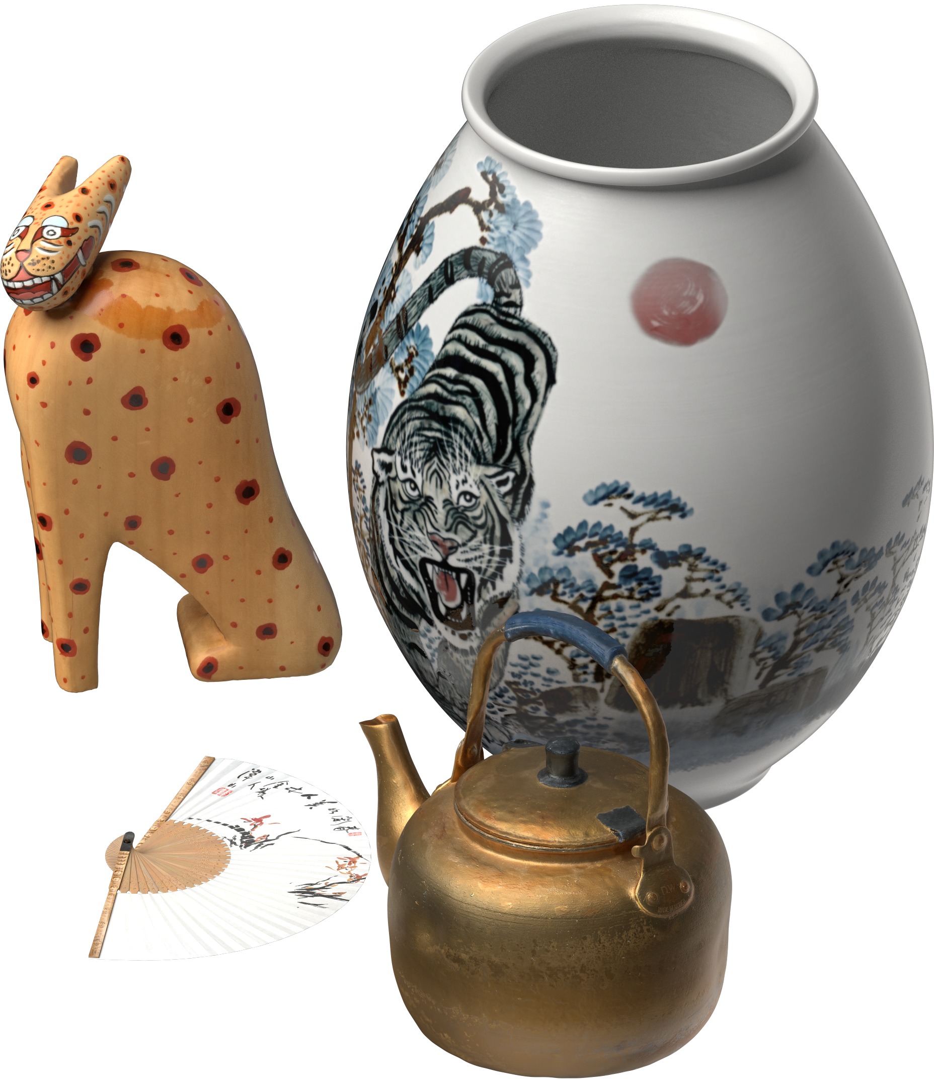 Korean Object Pack 3D model_2