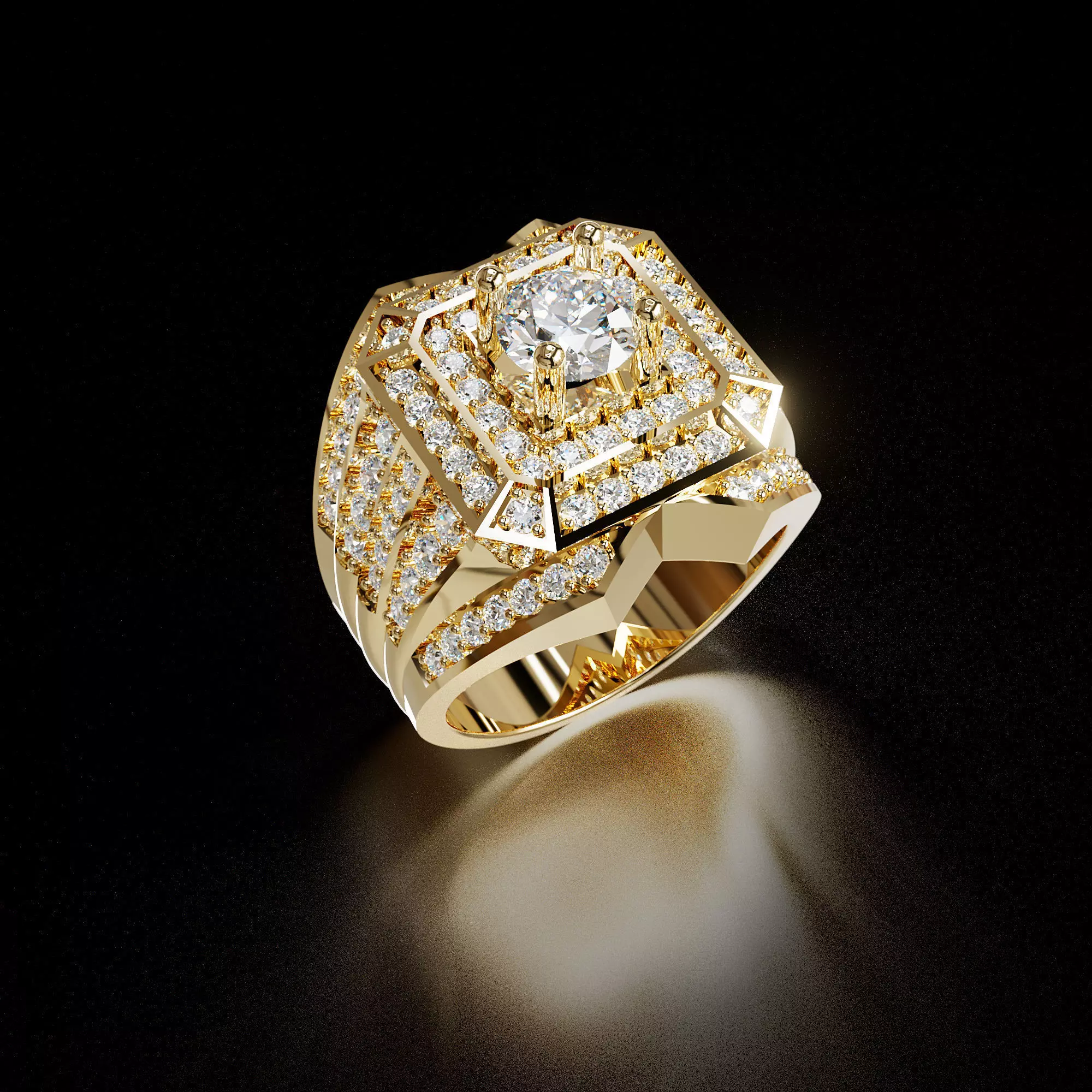 RING FOR MAN 35 3D print model_0