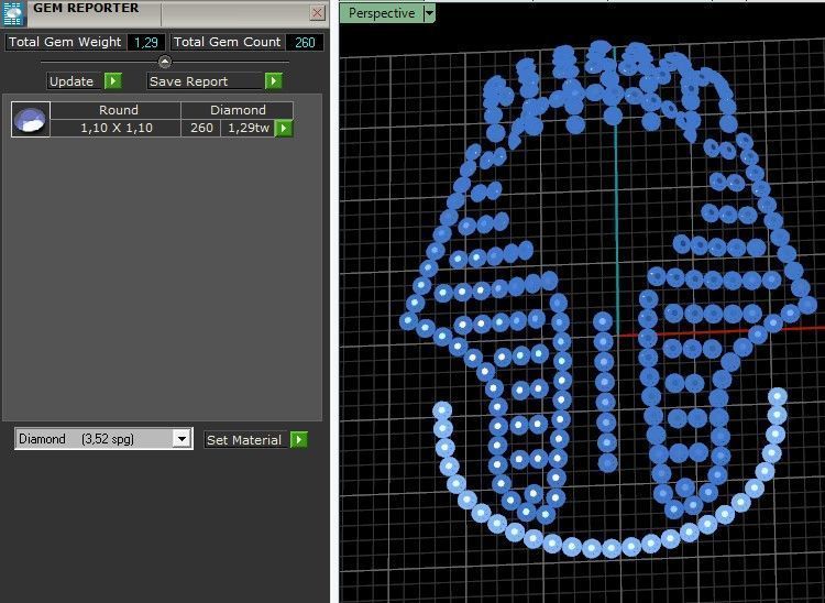 Tutankhamun Pharaoh Pendant With Enamel STL 3DM 3D print model_3