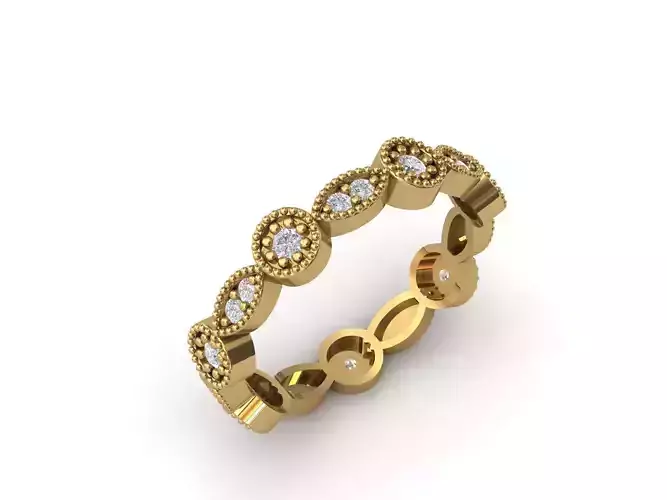 Rings for Women Womens Rings Stone Ring Ready STL 3DM Models 