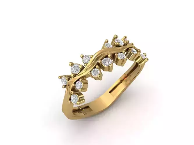 Rings for Women Womens Rings Stone Ring Ready STL 3DM Models 