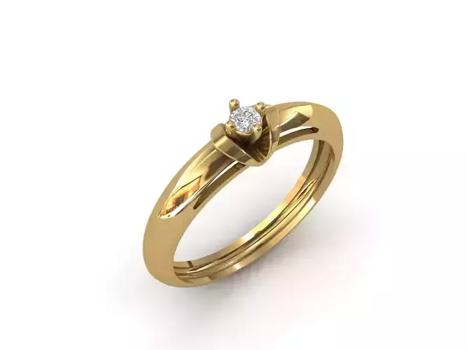 Rings for Women Womens Rings Stone Ring Ready STL 3DM Models 