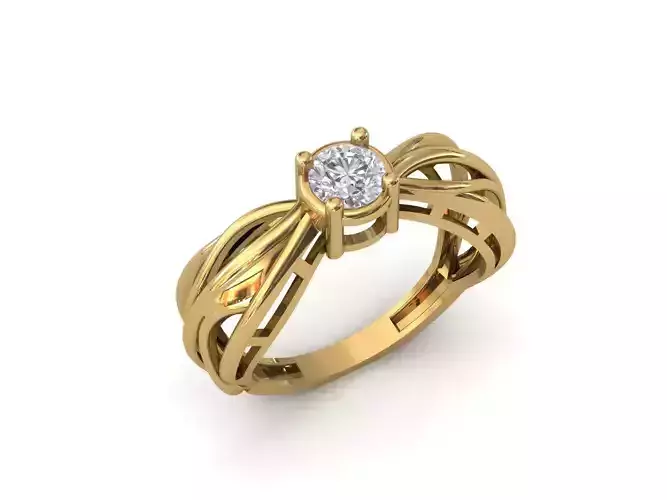 Rings for Women Womens Rings Stone Ring Ready STL 3DM Models 