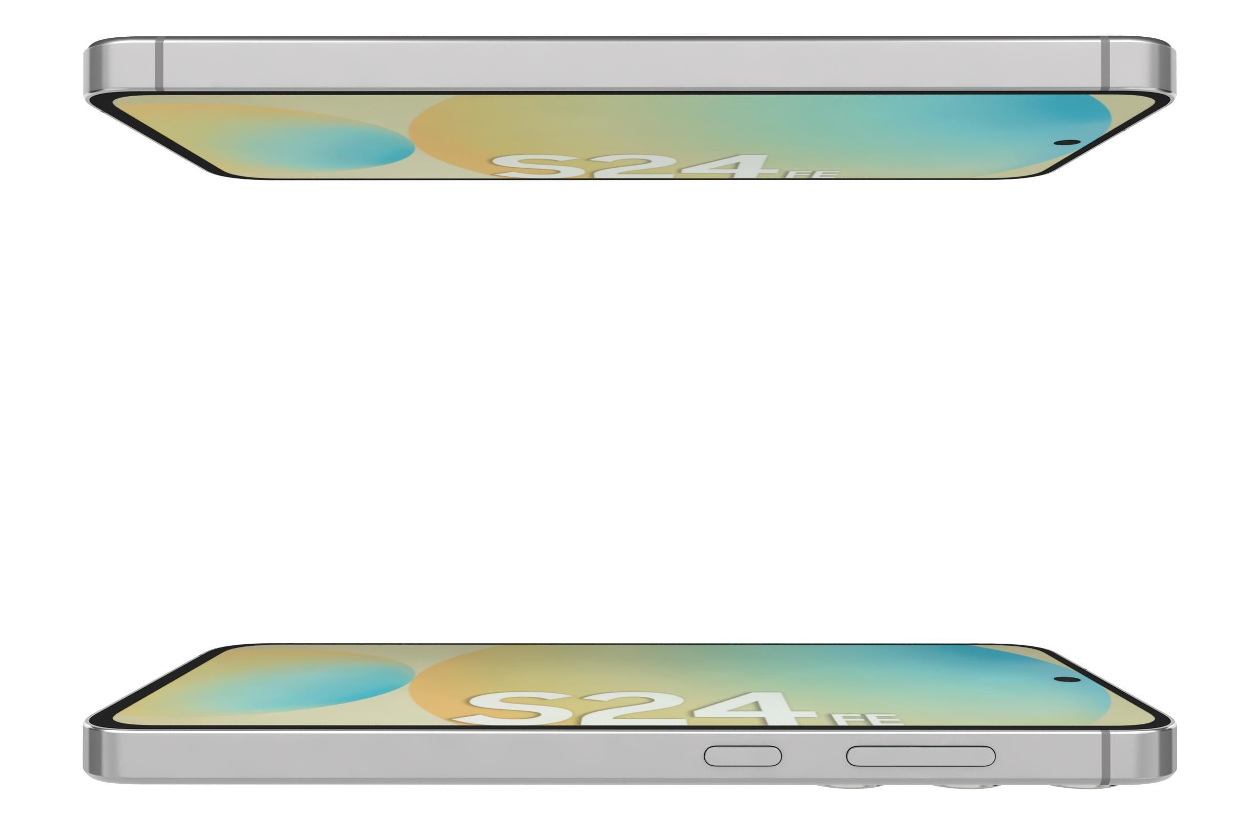 Samsung Galaxy S24 FE Yellow 3D model_9