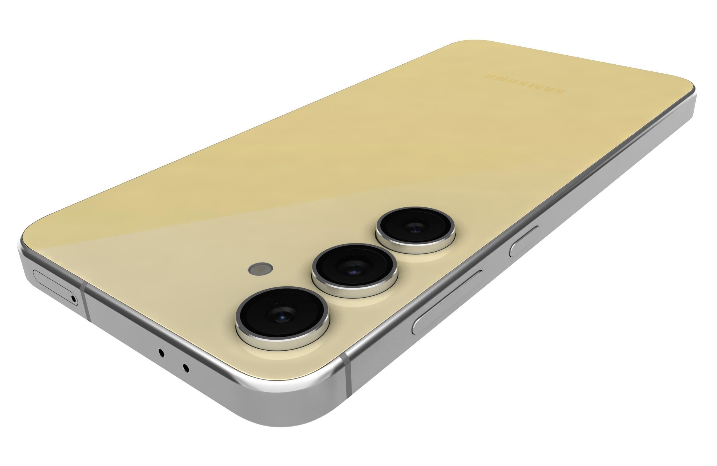 Samsung Galaxy S24 FE Yellow 3D model_15