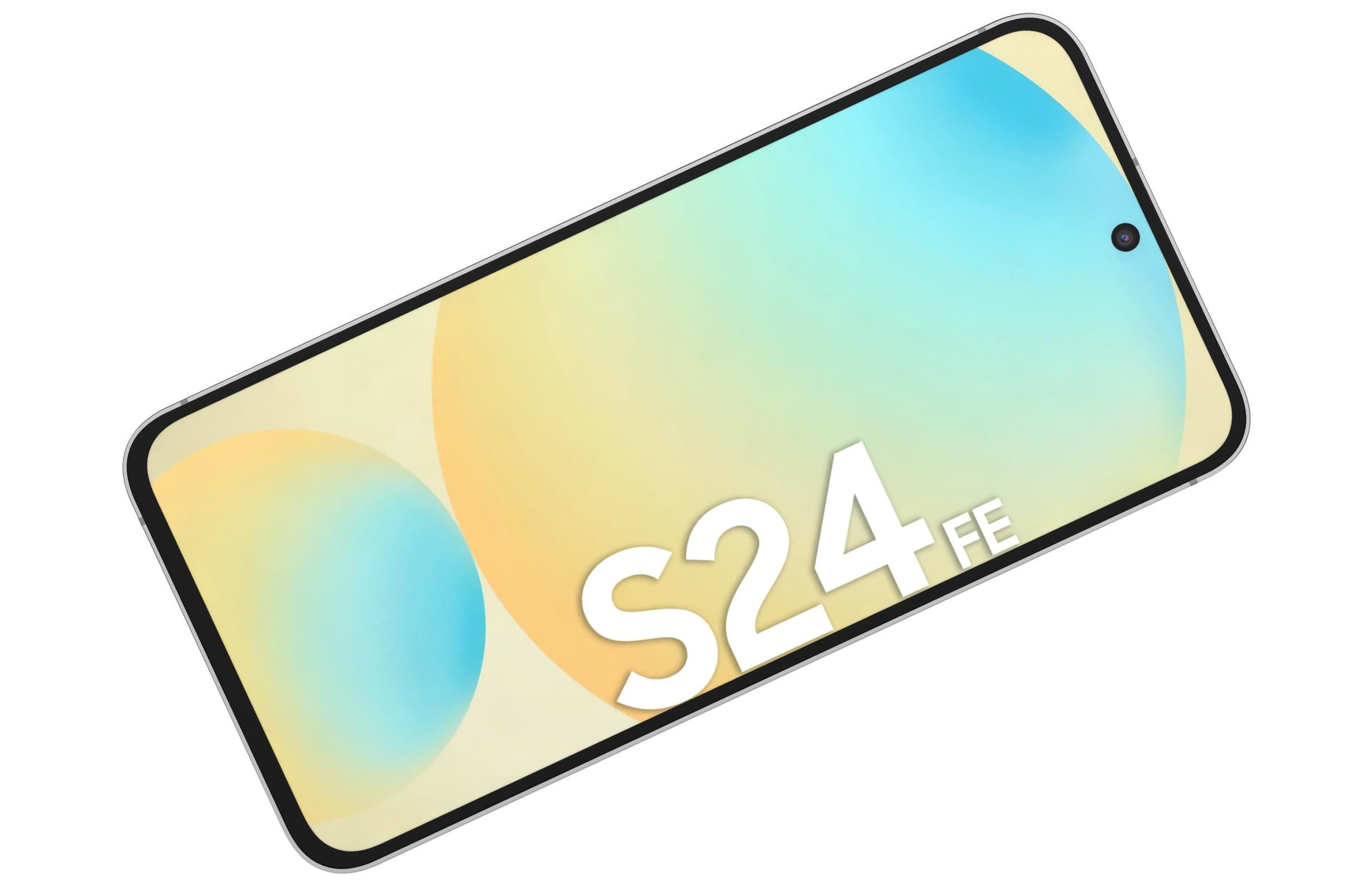 Samsung Galaxy S24 FE Yellow 3D model_10