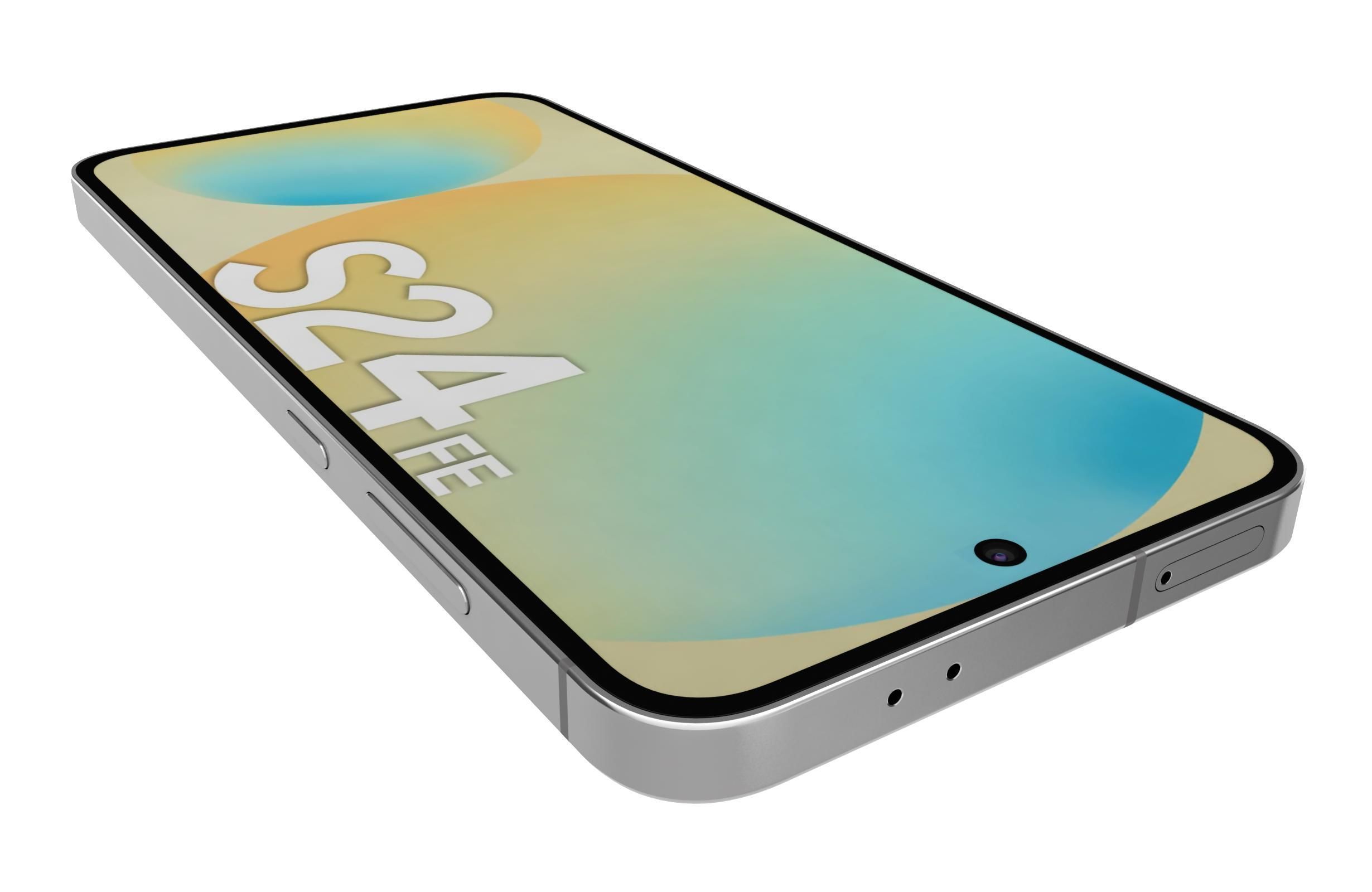 Samsung Galaxy S24 FE Yellow 3D model_13