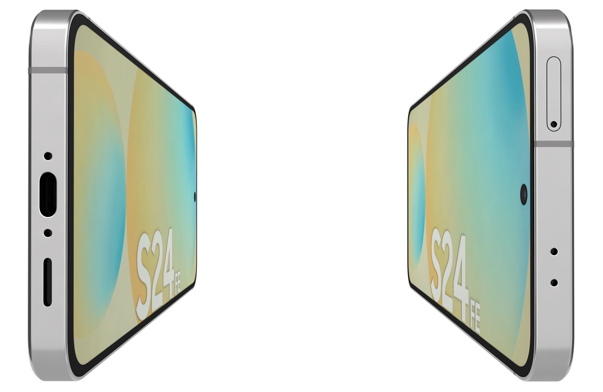 Samsung Galaxy S24 FE Yellow 3D model_8