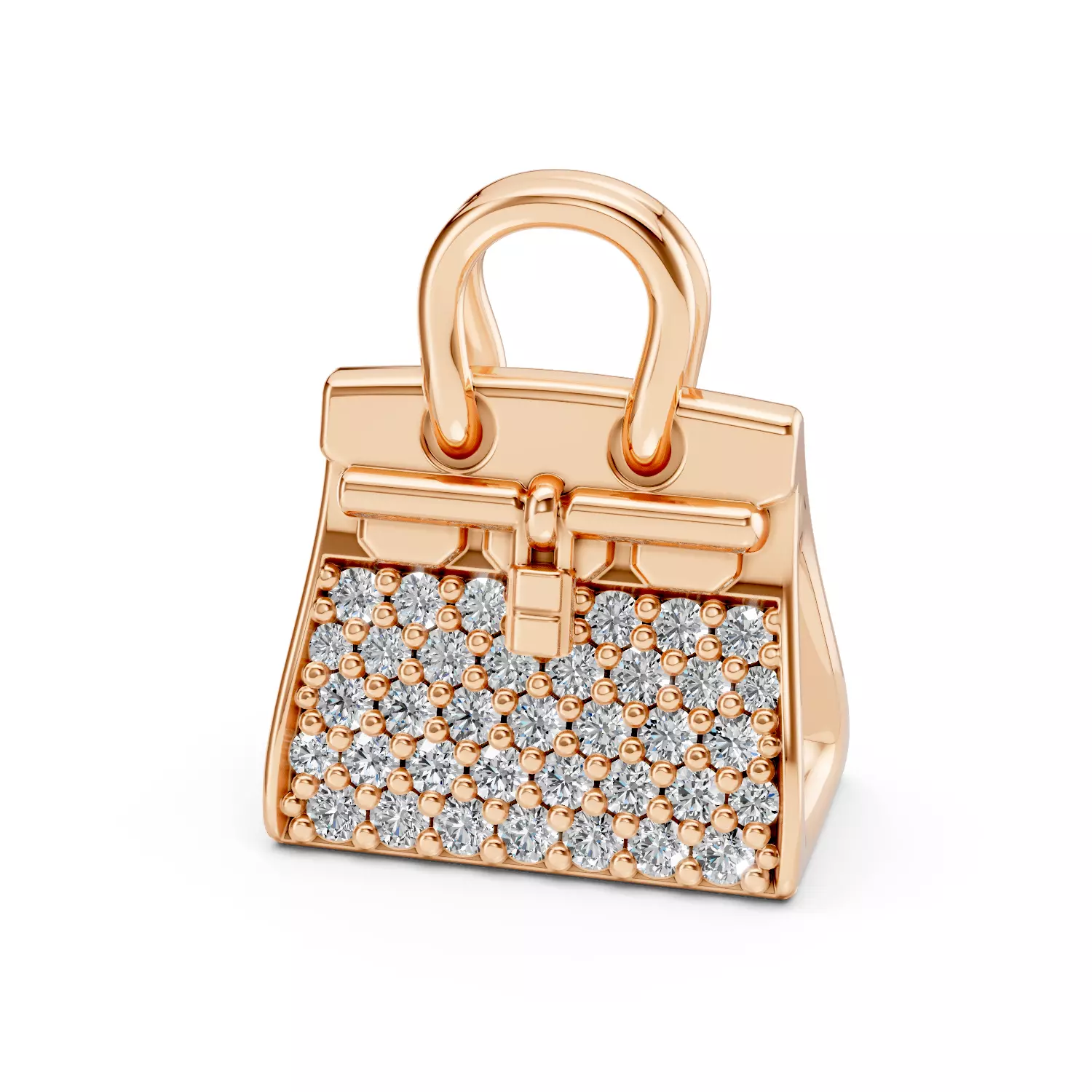 Hermes Bag Pendant 3D print model