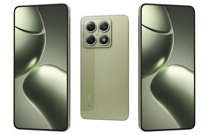 Xiaomi 14T Lemon Green 3D model