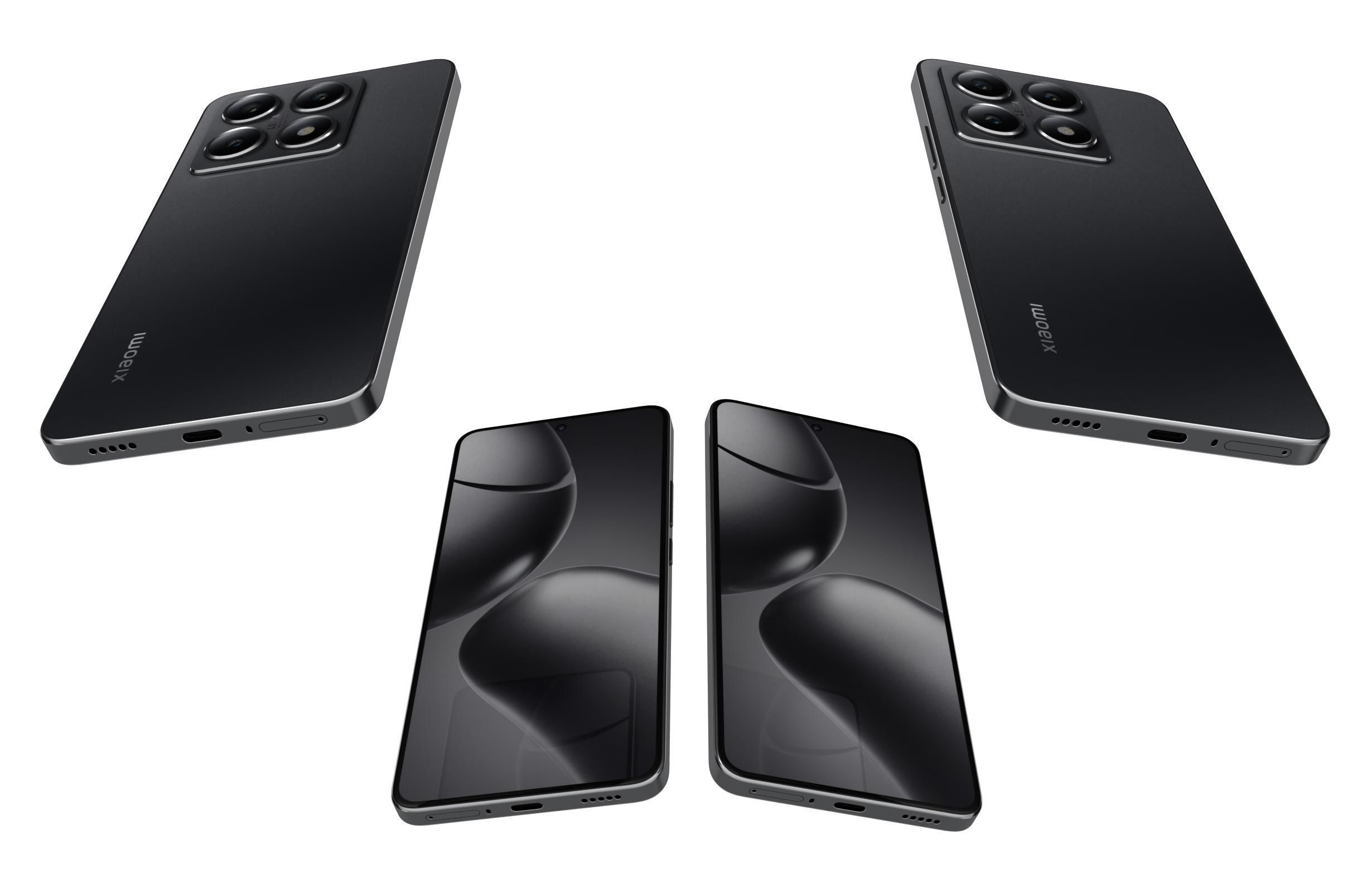 Xiaomi 14T Titan Black 3D model_9