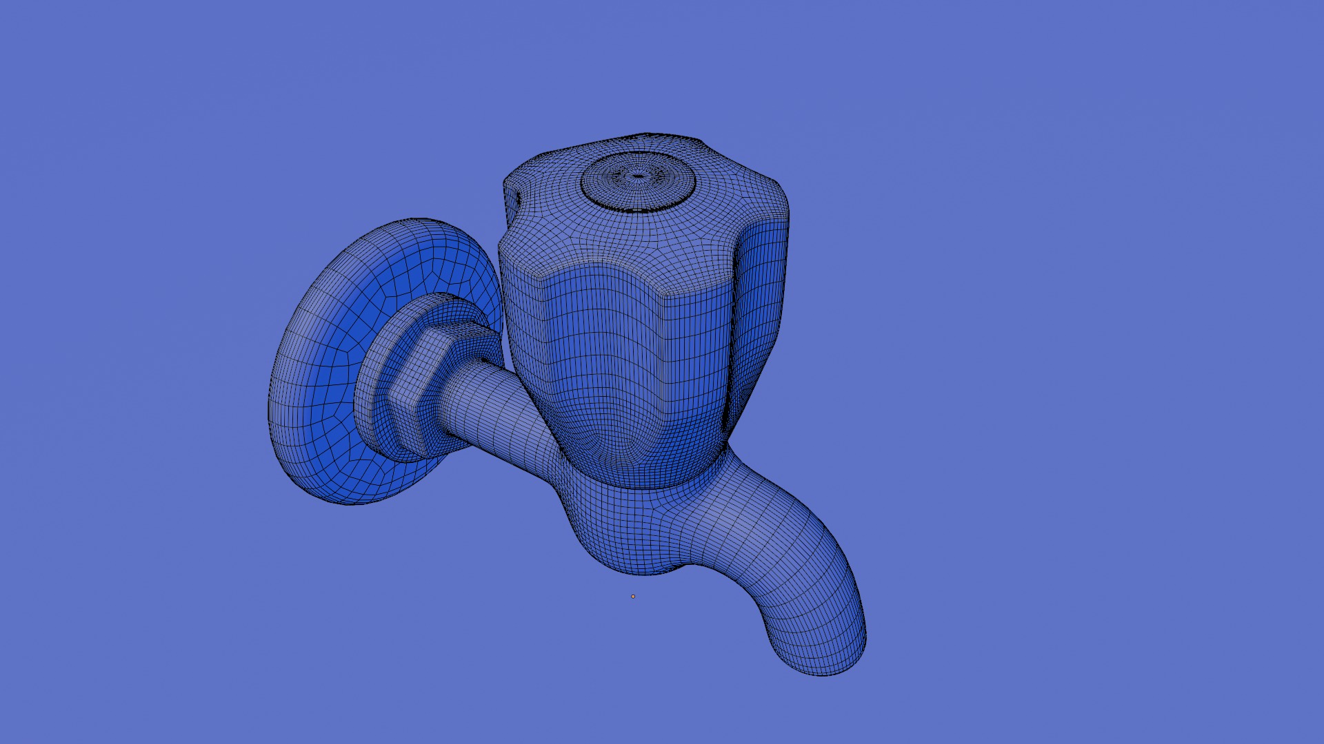 Water Tap Free 3D model_6