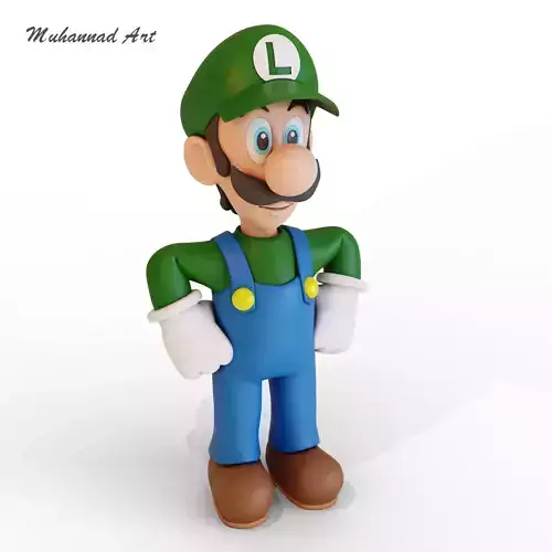 Luigi 3D print model