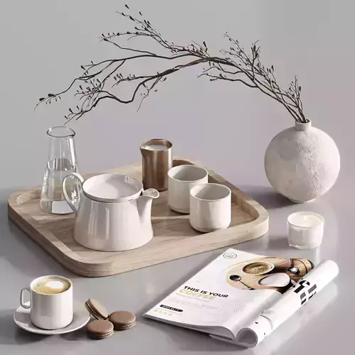 Tableware set10 3D model