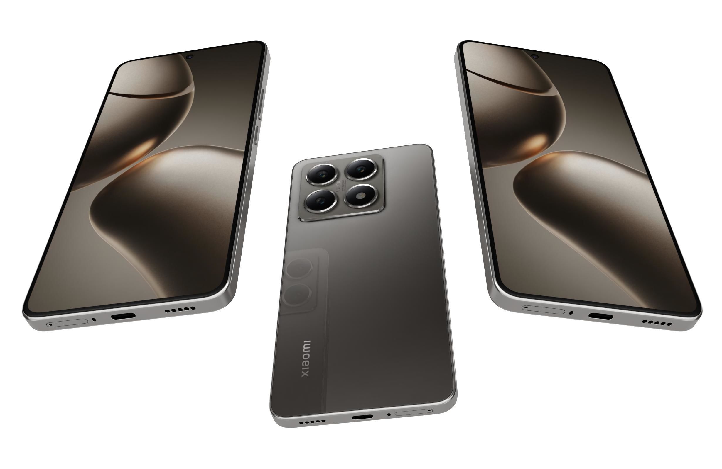 Xiaomi 14T Titan Gray 3D model_2