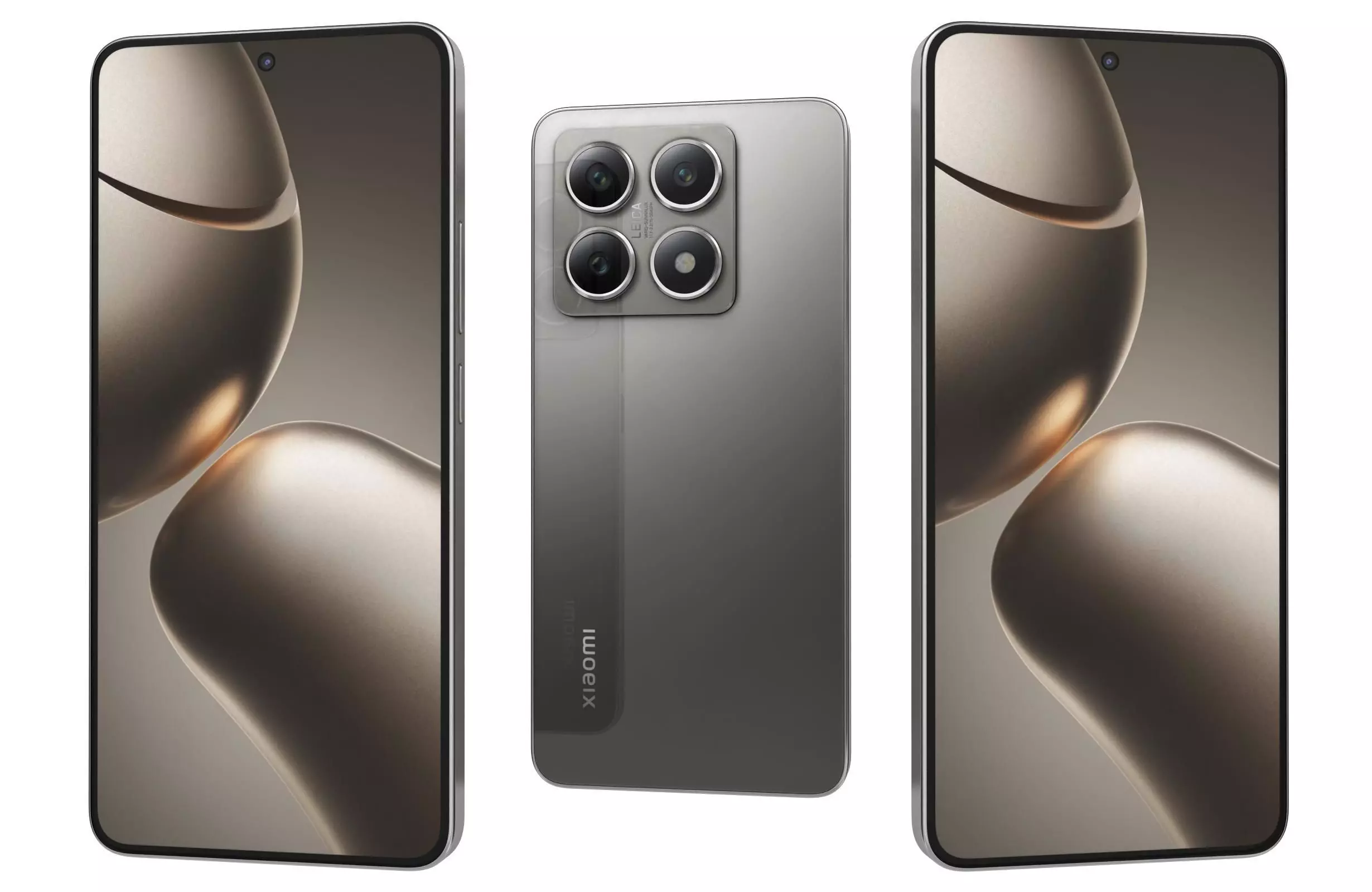 Xiaomi 14T Titan Gray 3D model_0