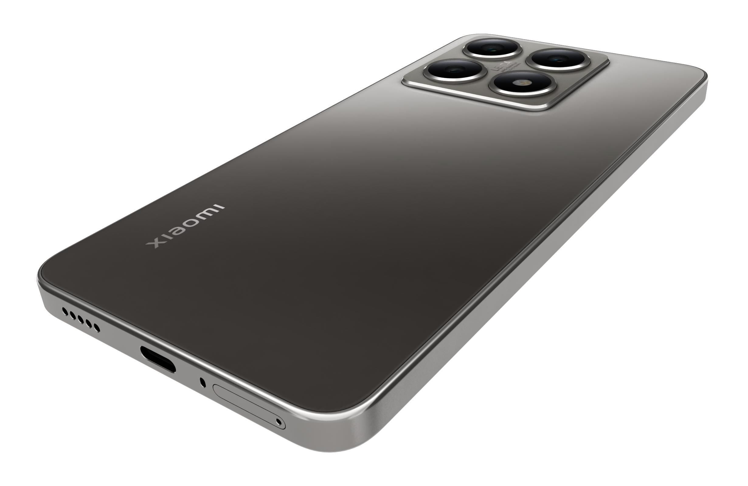 Xiaomi 14T Titan Gray 3D model_15