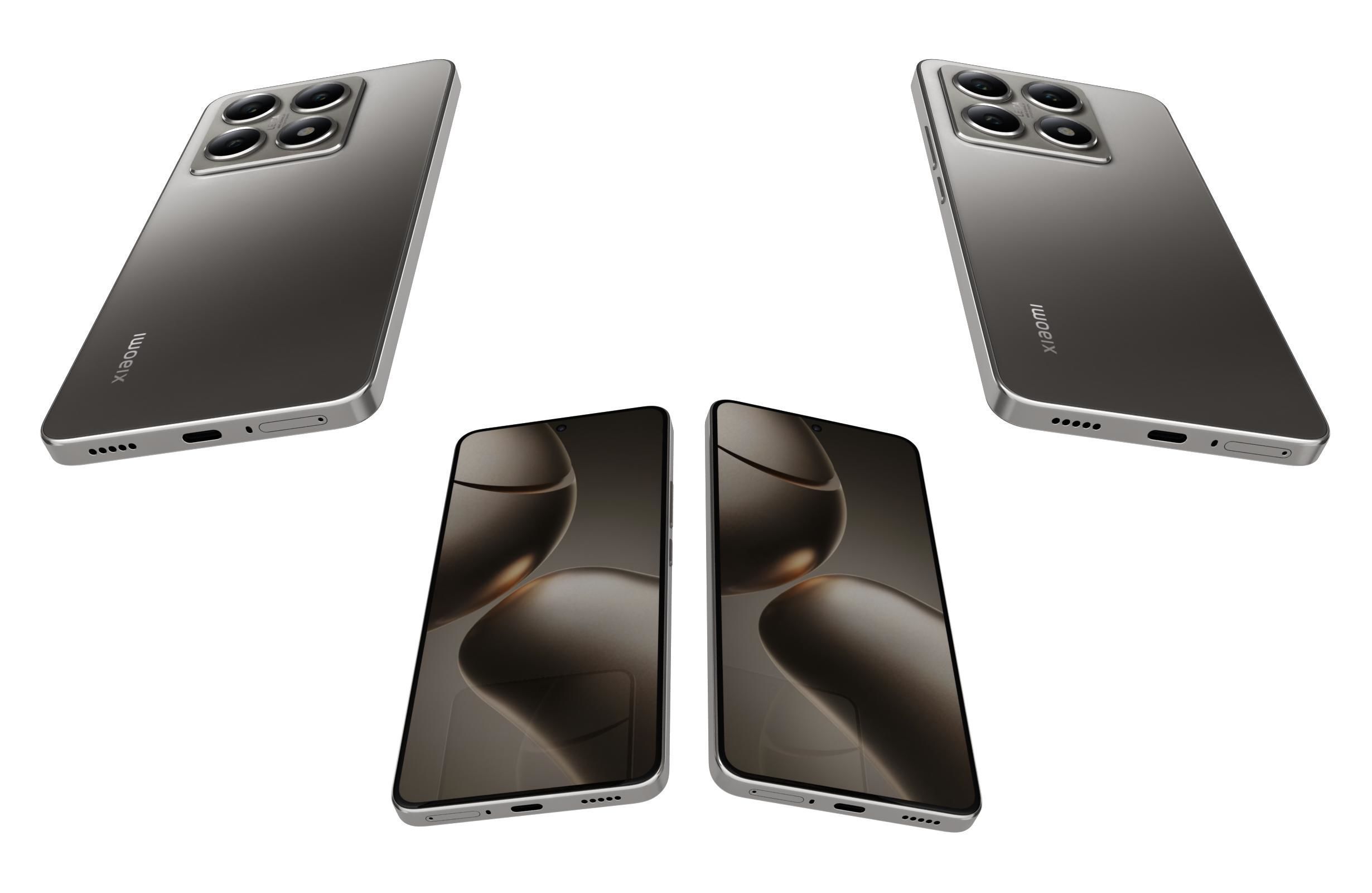 Xiaomi 14T Titan Gray 3D model_5