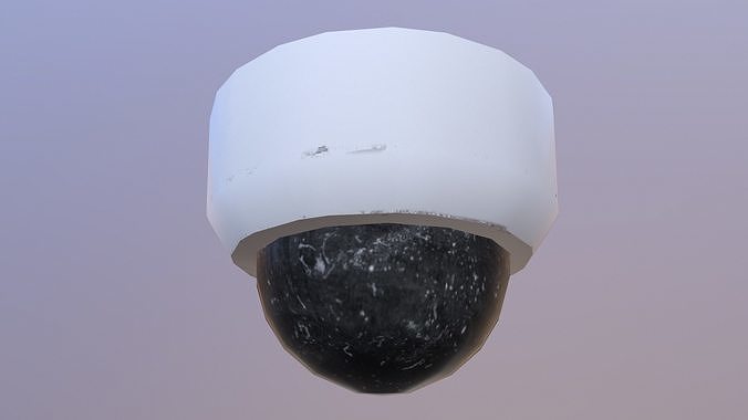 Security Camera Low Poly Low-poly 3D model