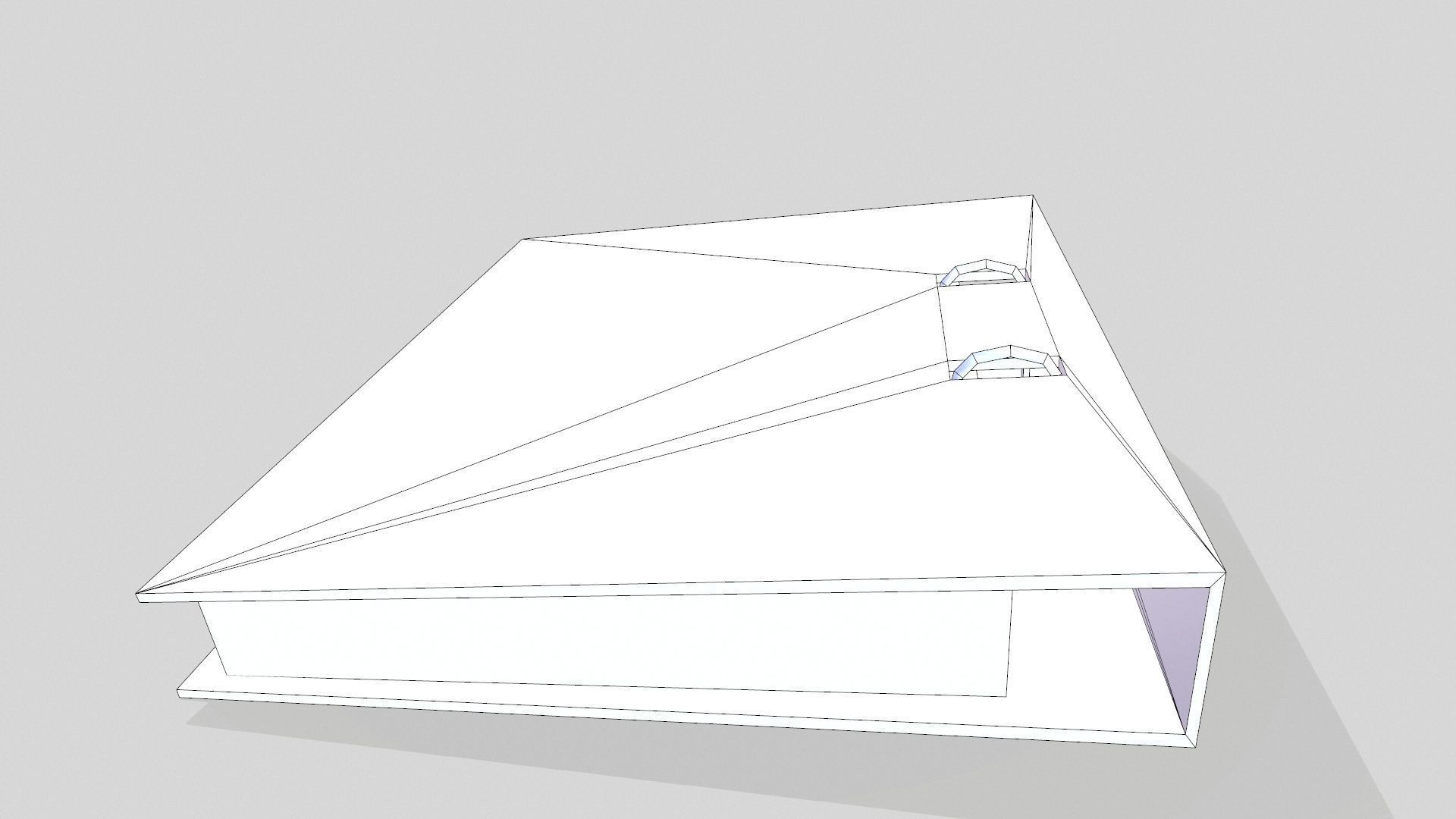 Folder Low-poly 3D model_7